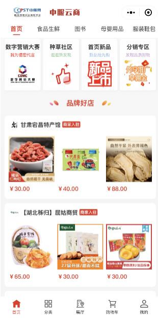 重庆中服云商